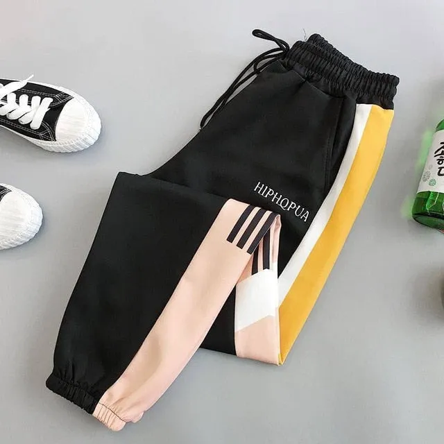 2021 Hip Hop Women Casual Trousers High Waist Sizes S - 5XL