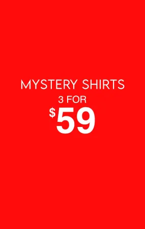 3 MYSTERY DRESS SHIRTS