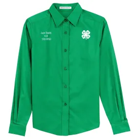 4-H Women's Long Sleeve Dress Shirt