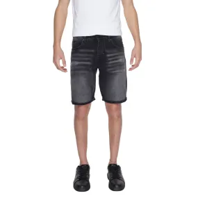 Antony Morato Black Cotton Short