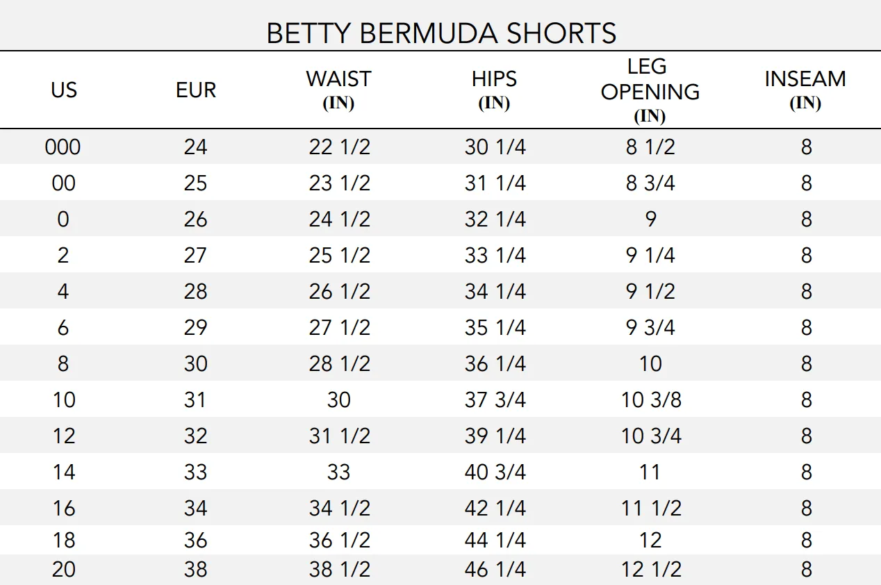 Betty Bermuda Shorts