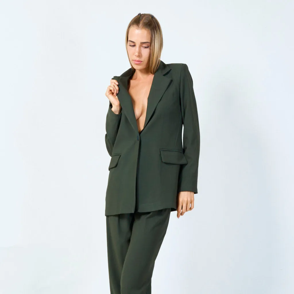 Classic tailored blazer wholesale