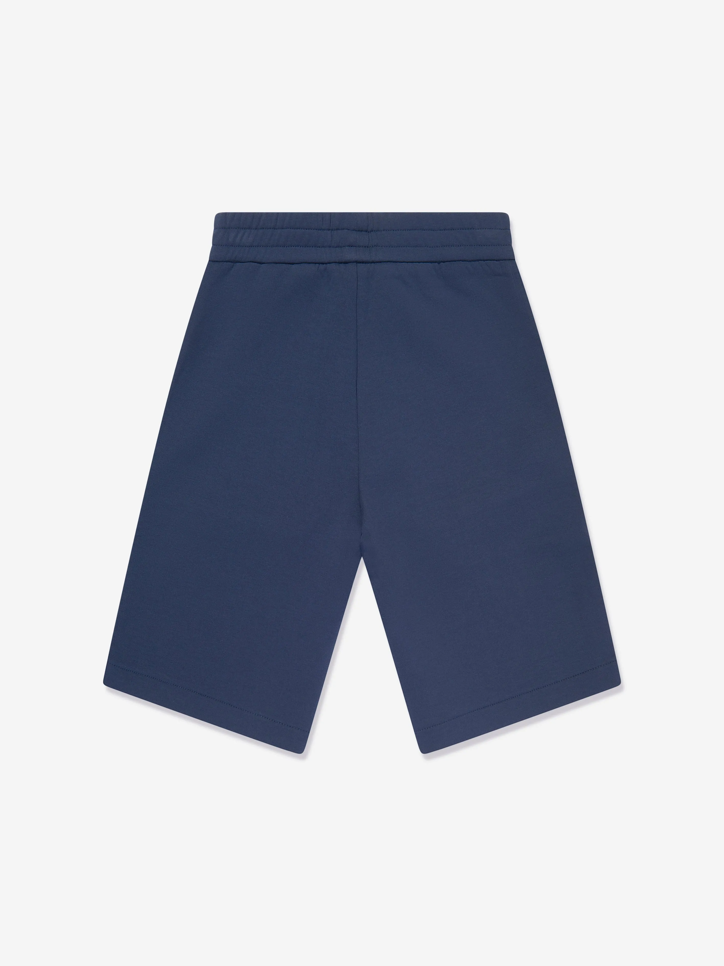 Emporio Armani Boys Logo Bermuda Shorts in Navy