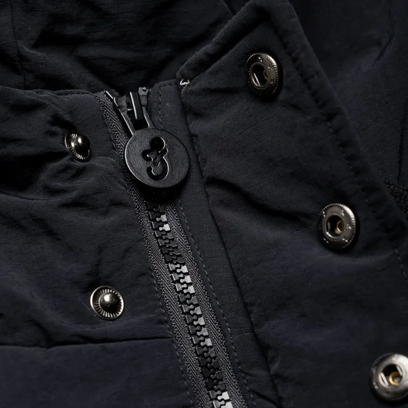 Flaneur Puffer Jacket - Black