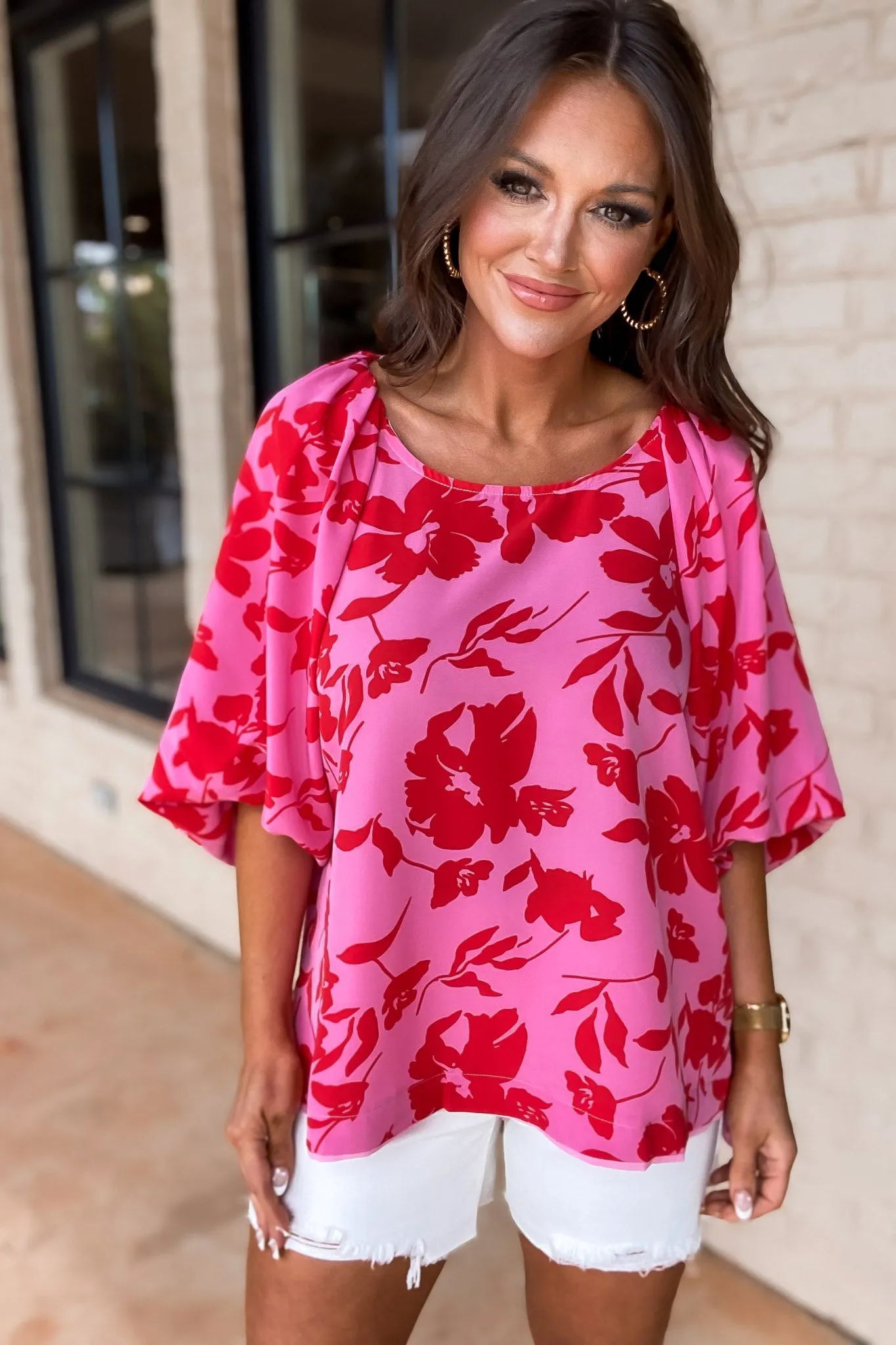 Irresistible Glamour Rose  Top