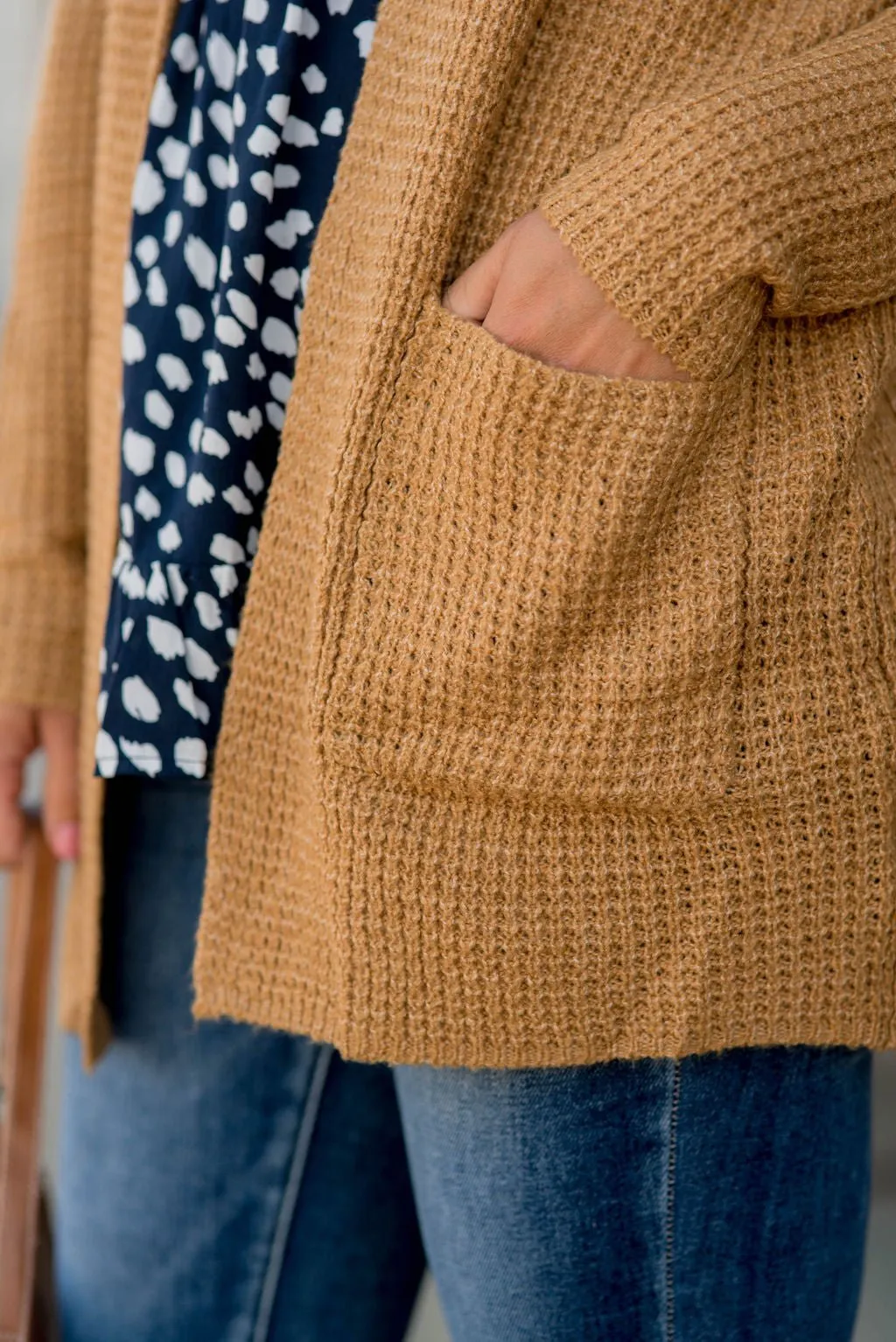 Knit Pocket Cardigan