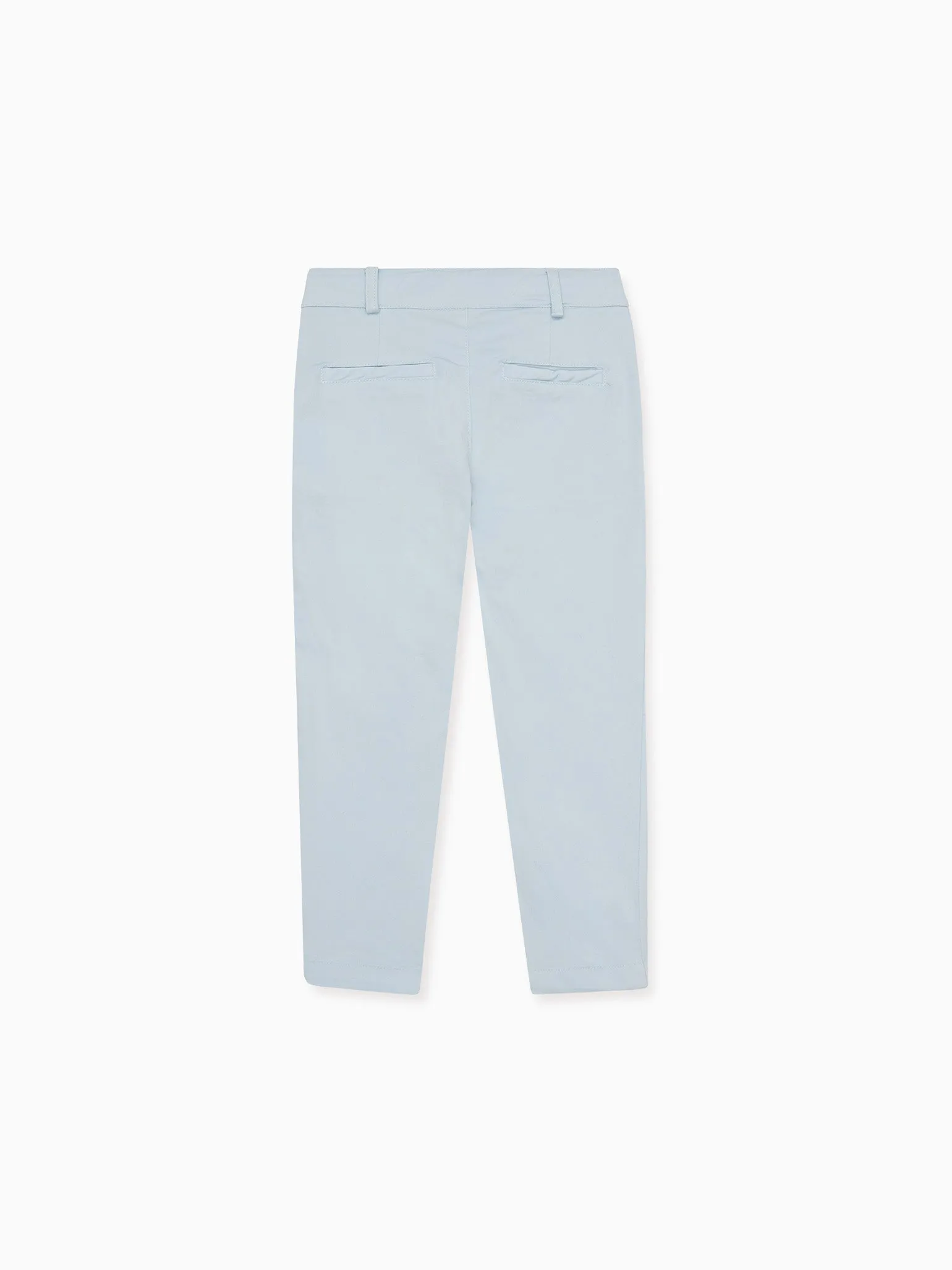 Light Blue Elio Boy Cotton Chinos