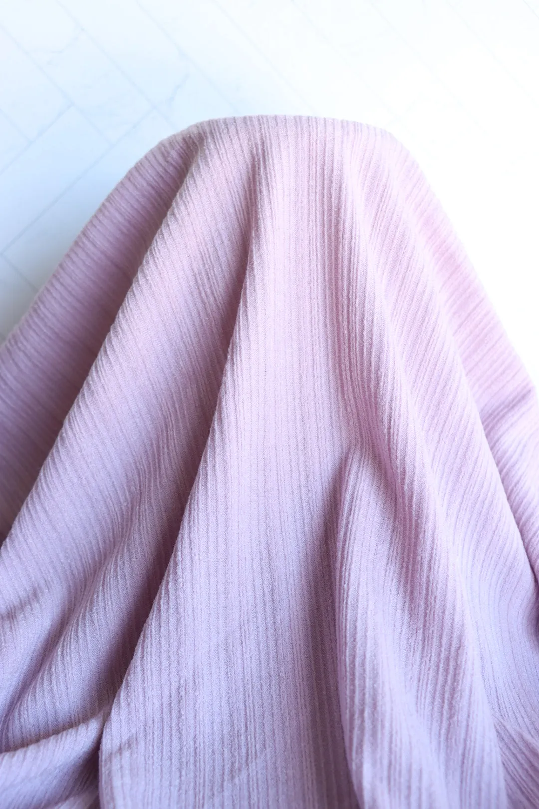 Misty Lilac Cayambe Rib Knit