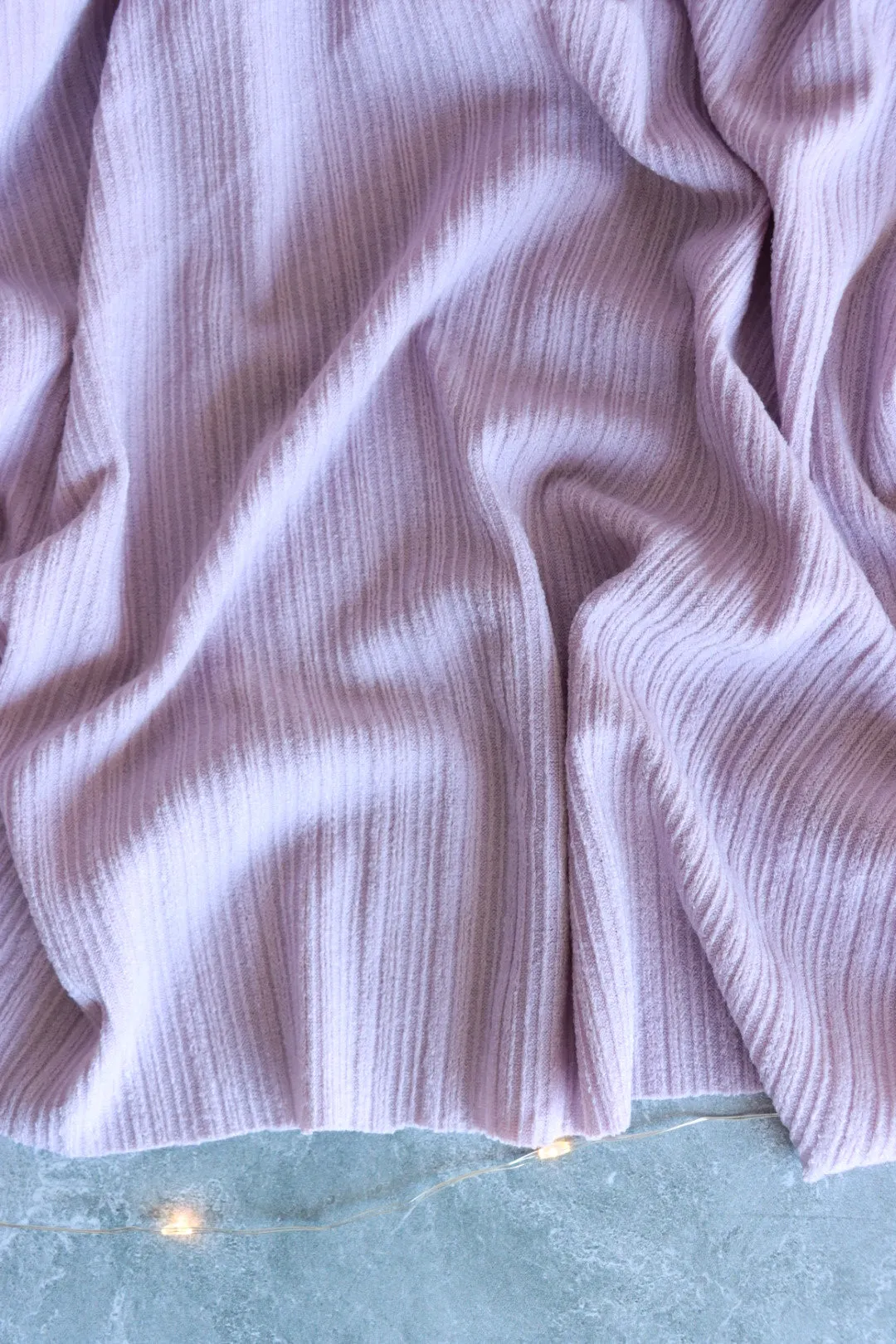 Misty Lilac Cayambe Rib Knit