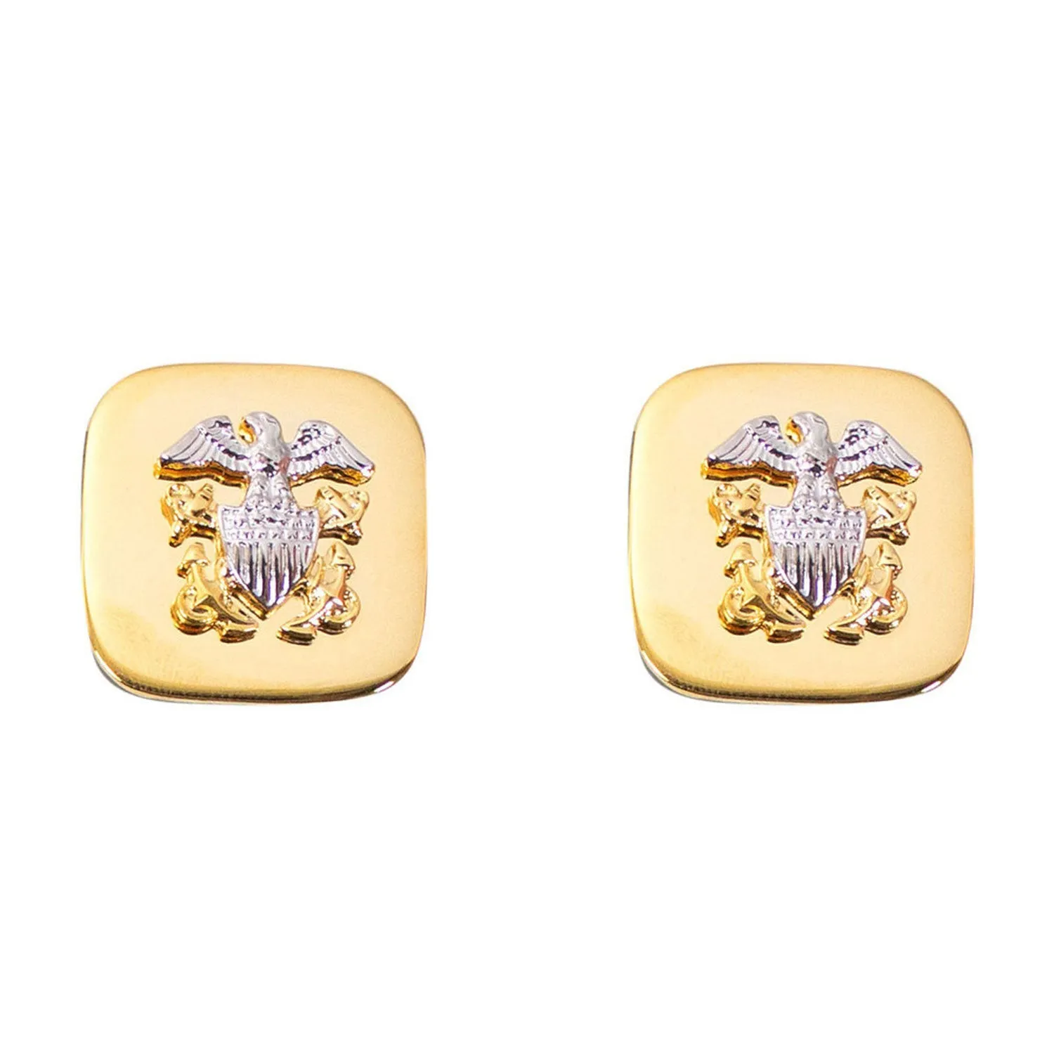 NAVY Officer Gold Cuff Links