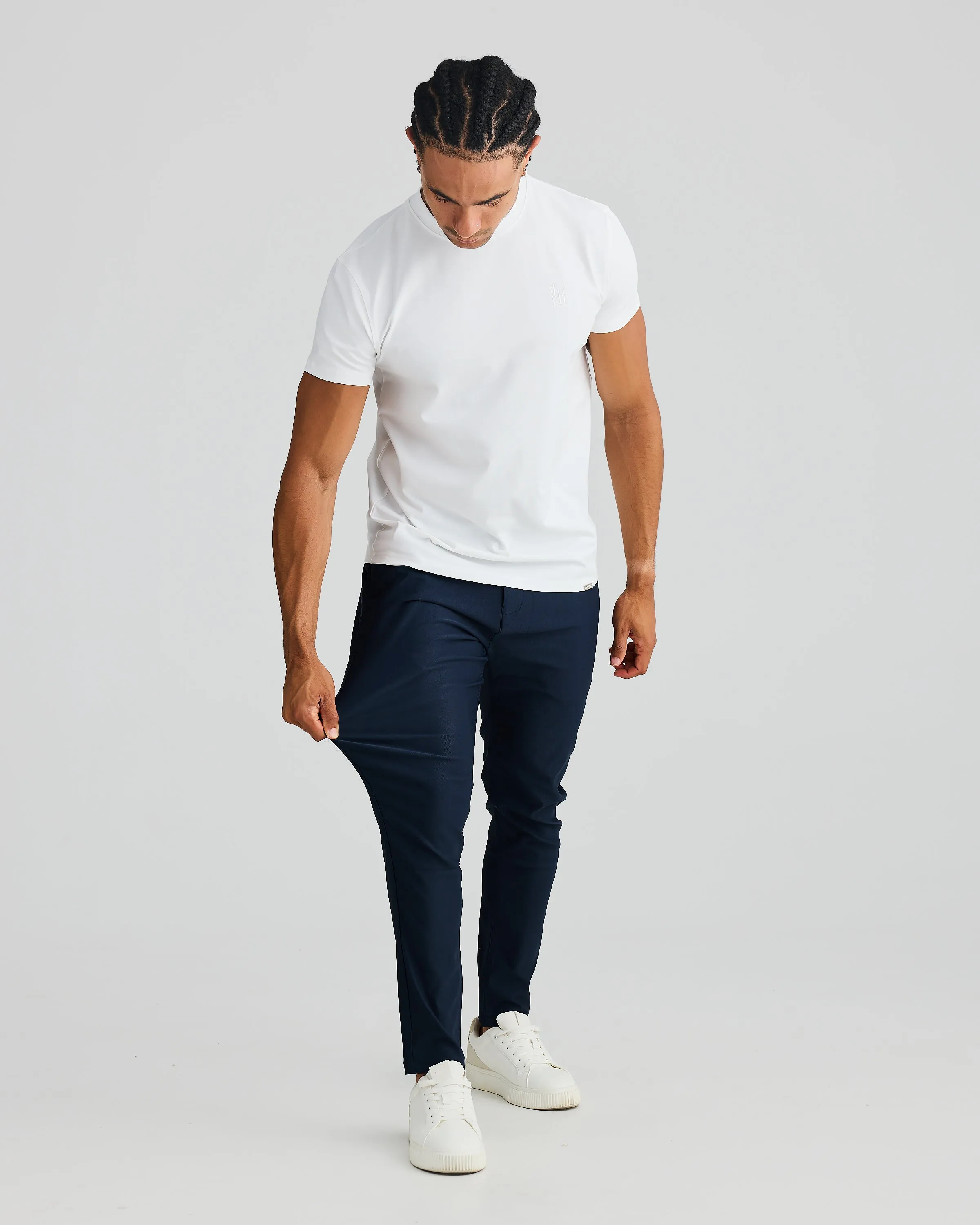 Navy Slim Fit Chino