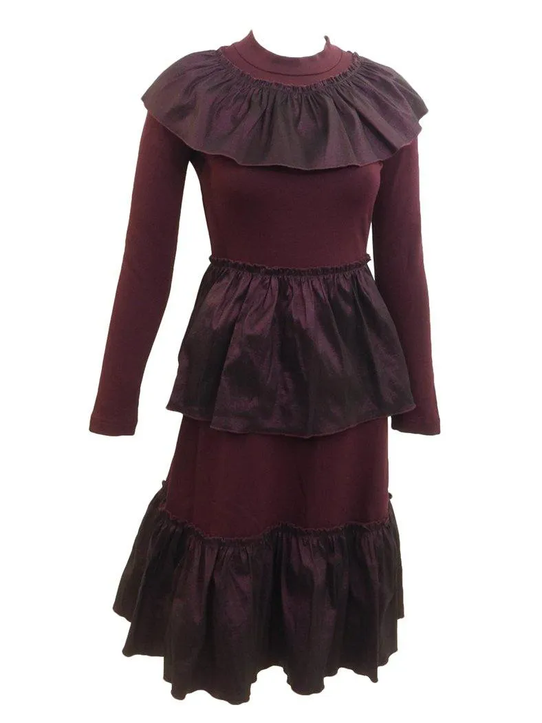 Note Taffeta Overlay Dress