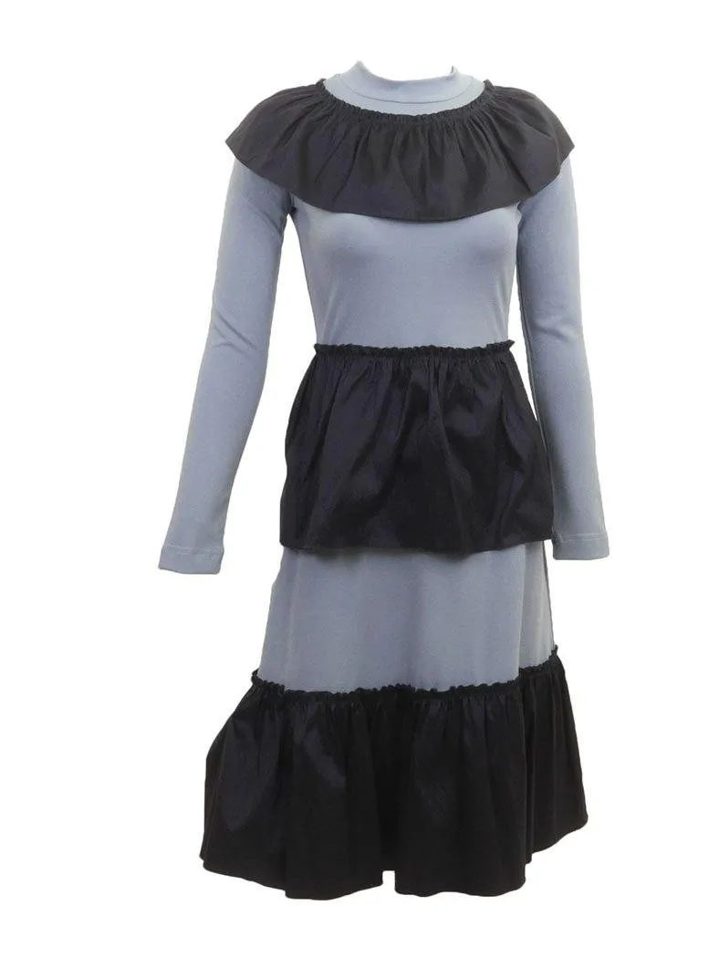 Note Taffeta Overlay Dress