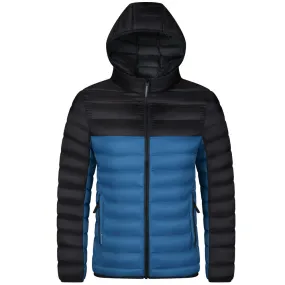 Nylon Color Matching Unisex Puffer Jacket (4 colors)