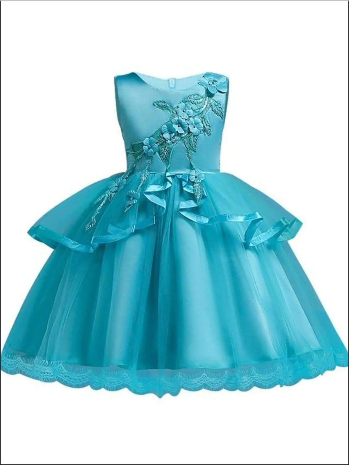 Pageant Perfection Embellished Formal Dress