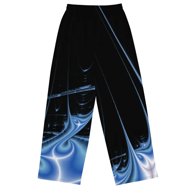 "Galactic Surge" Collection - Designer Unisex Wide Leg Pants