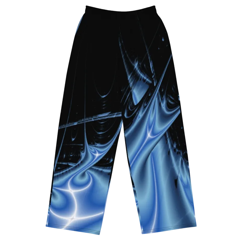 "Galactic Surge" Collection - Designer Unisex Wide Leg Pants