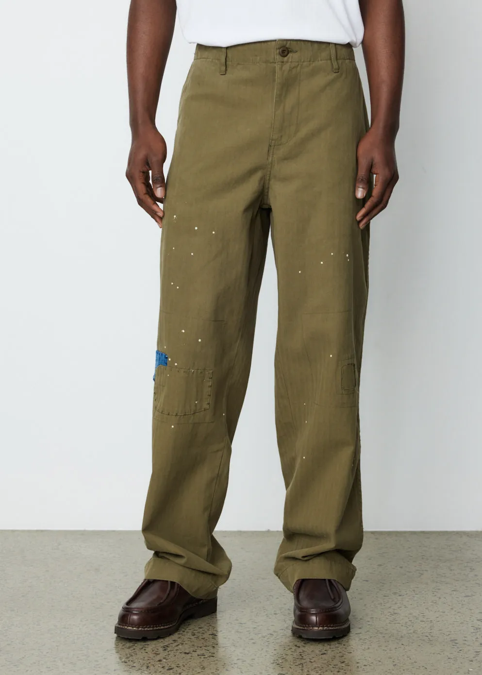 Repaired Military Chinos