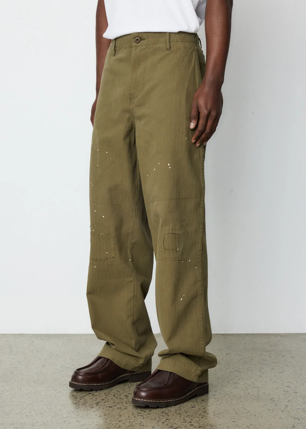 Repaired Military Chinos