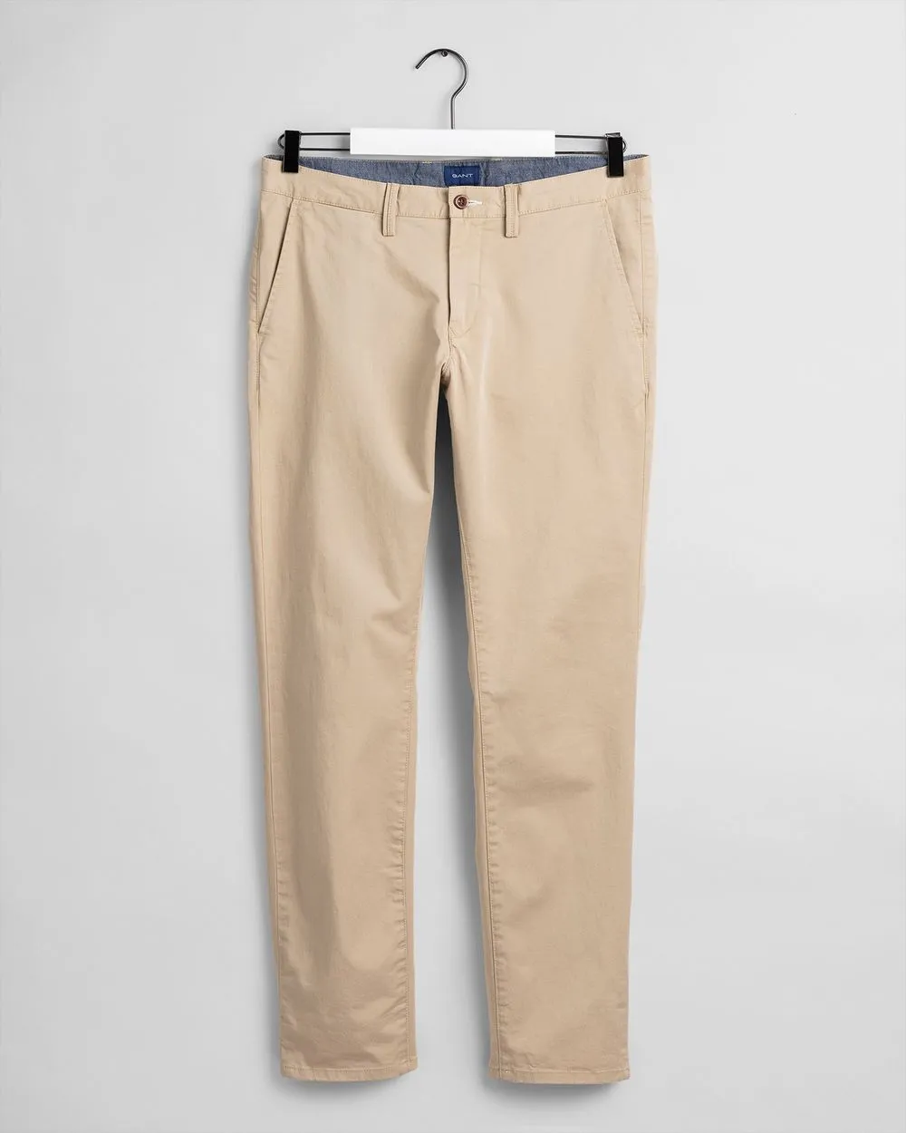 Slim Fit Twill Chino - Dark Khaki