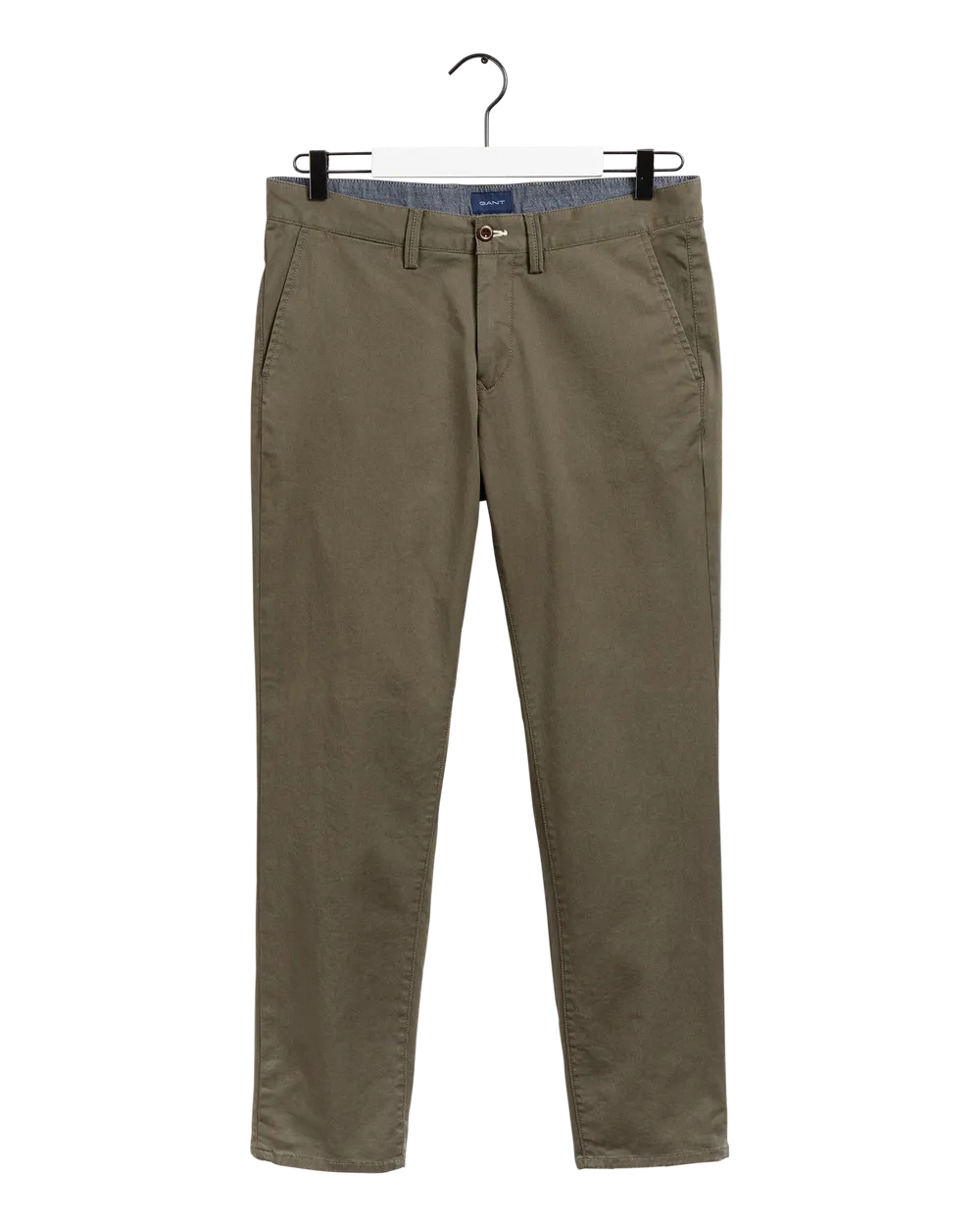 Slim Fit Twill Chino - Racing Green