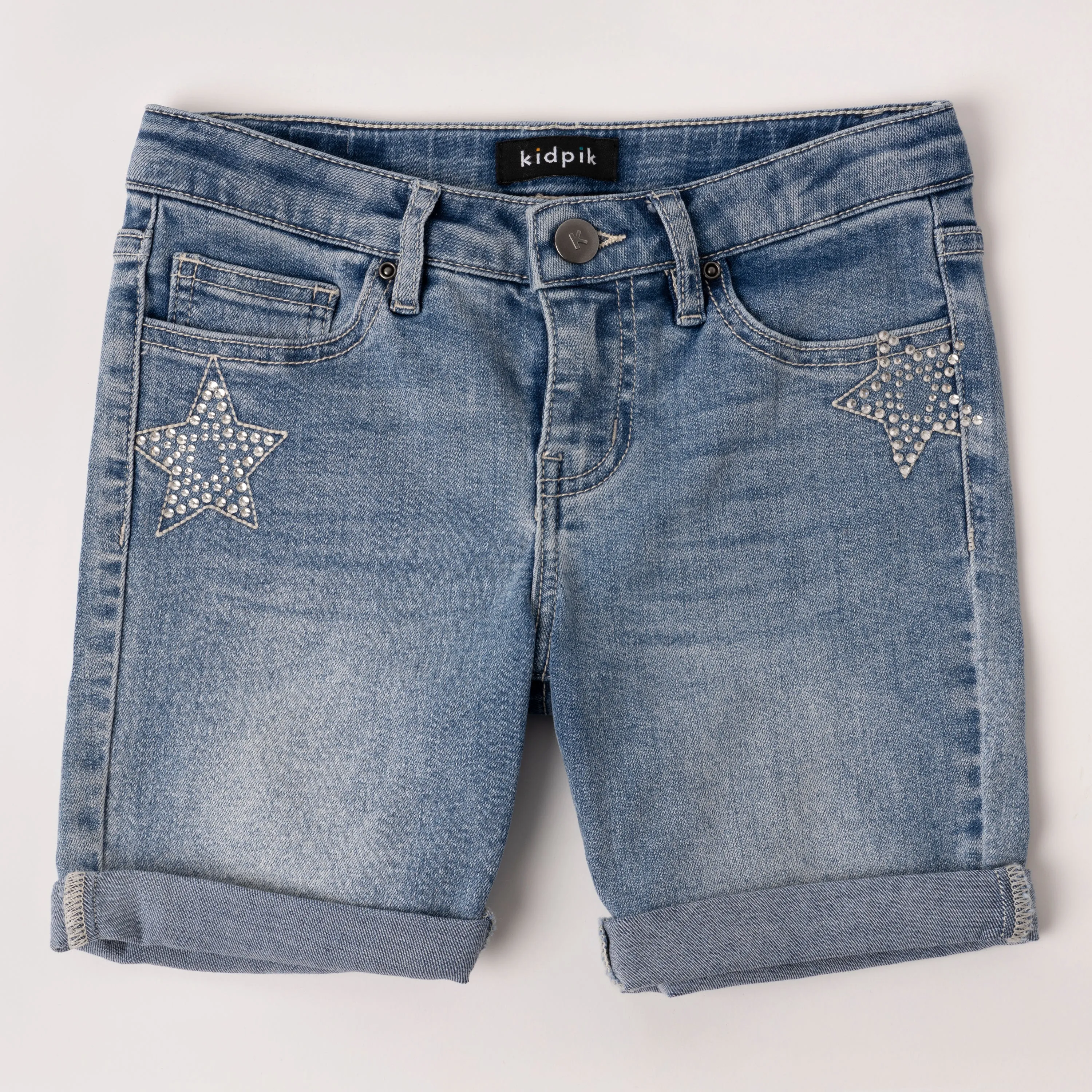 Studded Star Bermuda Short