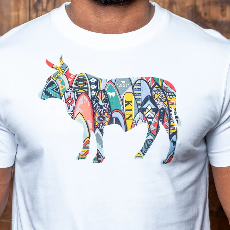 Surfs Up Infill Nguni Crew Tee Pelican