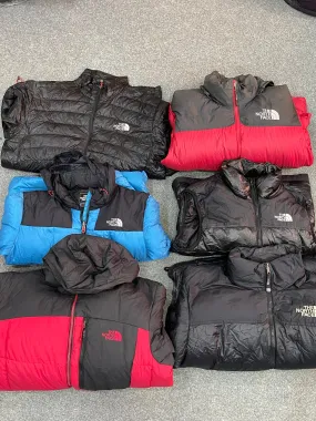 The northface puffer 700 nuptse&800