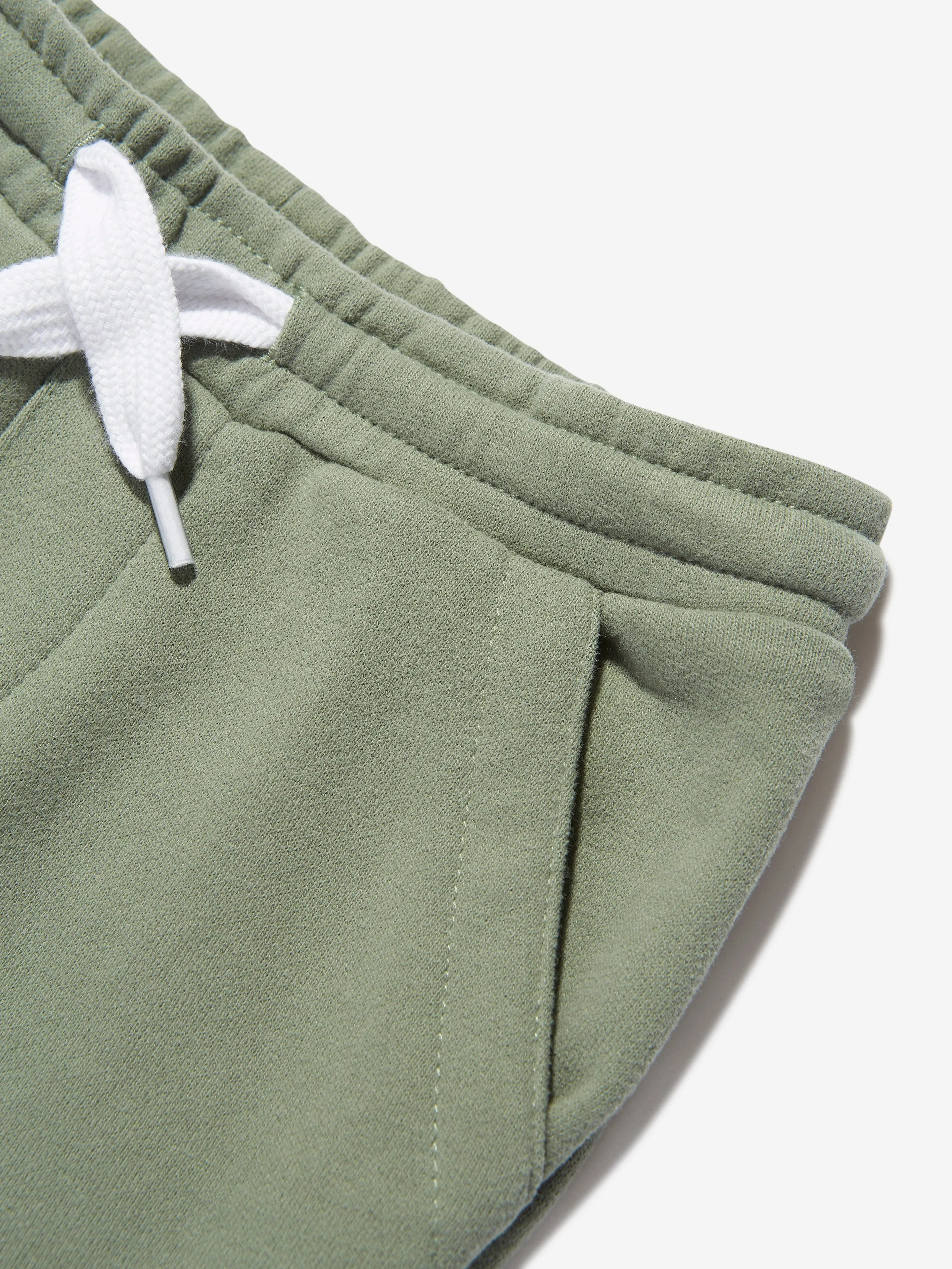 Timberland Boys Organic Cotton Bermuda Shorts in Green