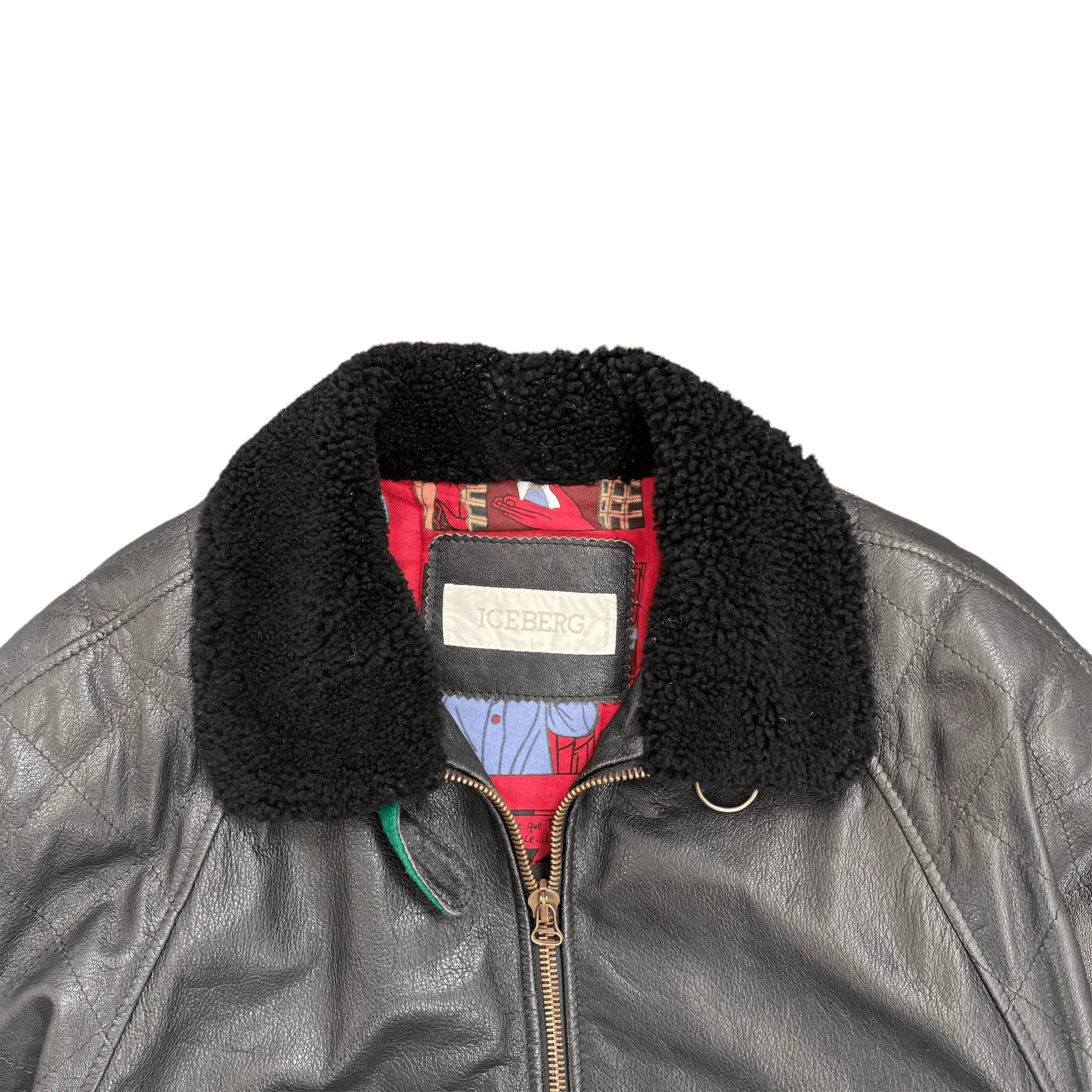 Vintage Iceberg Aviator Jacket (XL)