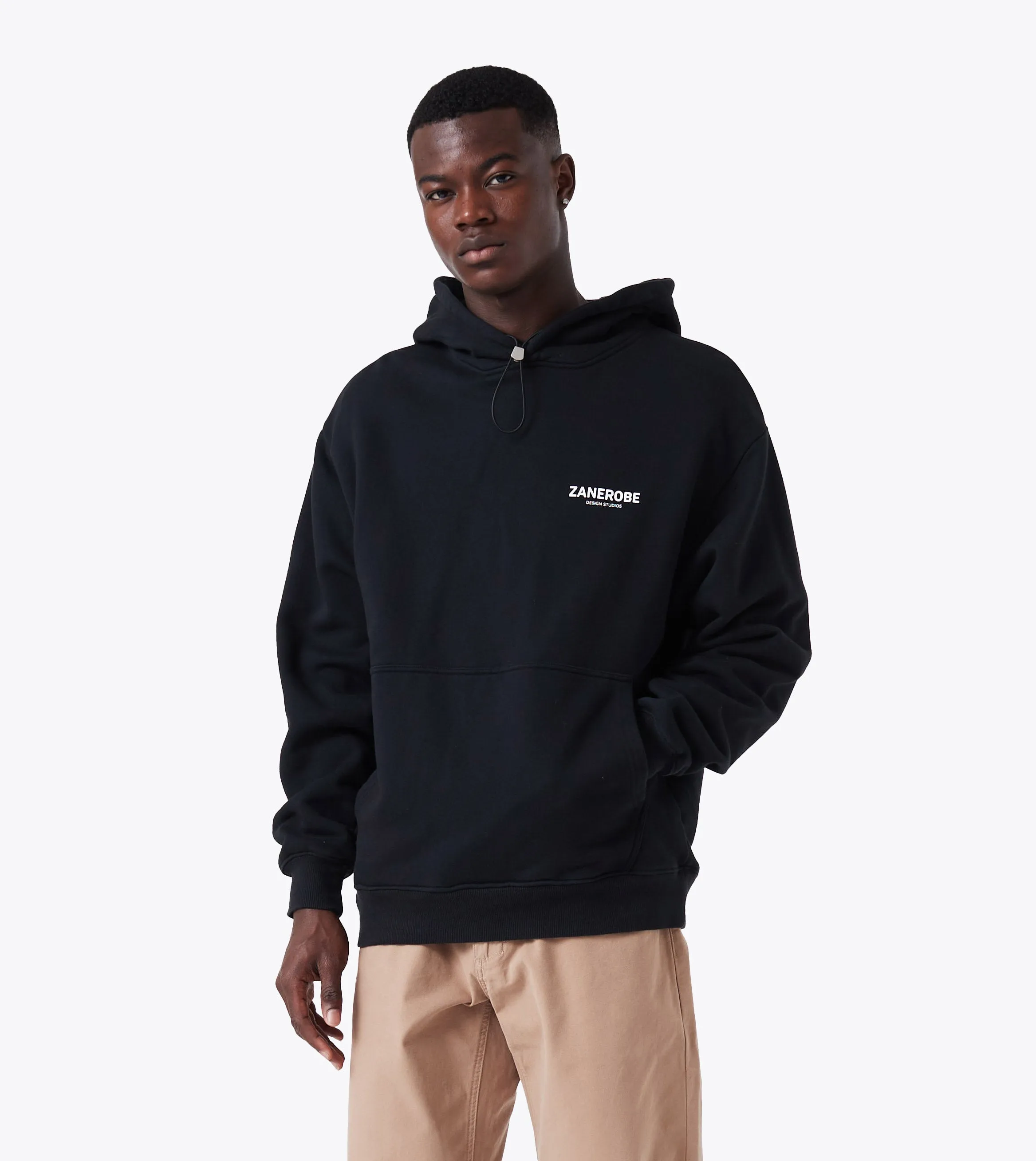 ZDS Lowgo Hood Sweat Black